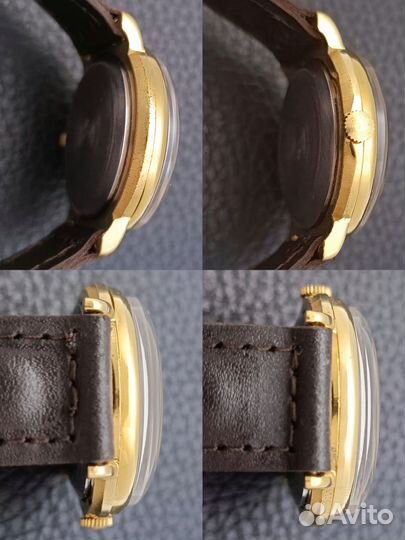 Наручные Часы ракета СССР черный циферблат обслуже