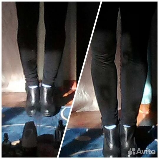 Кривые ноги,Гетры с вшитыми накладками, Худые ног