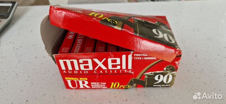 Аудиокассеты новые в упаковке