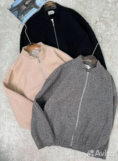 Бомбер zara