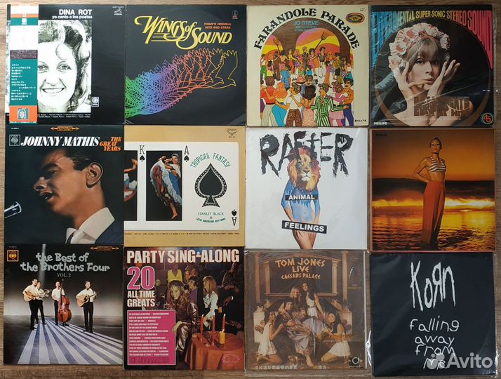 Винил фирменный поп rock Synth Pop(2)