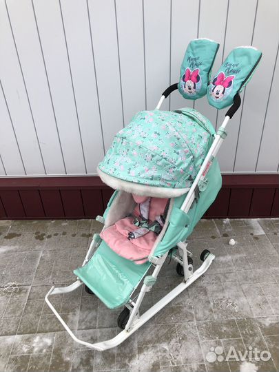 Санки коляска ника