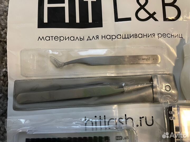 Материалы и инструменты для наращивания ресниц