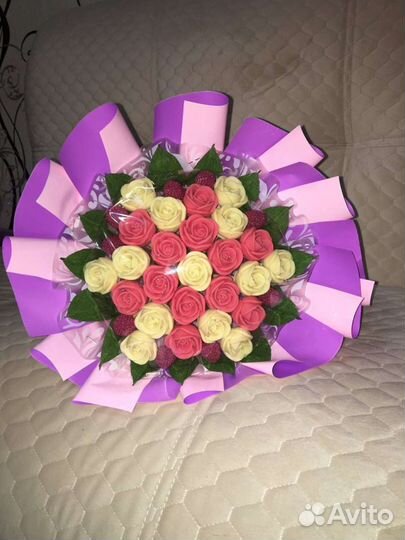 Букет из шоколадных роз