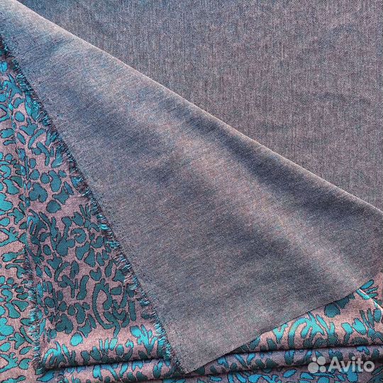 Ткань плательная (Италия) джерси жаккард вискоза