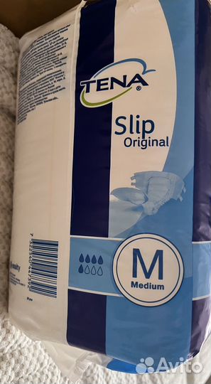 Памперсы для взрослых размер m по 30 штук