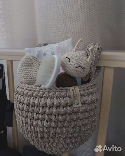Корзинка на детскую кроватку