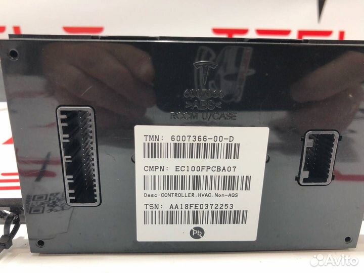 Блок управления печки/климат-контроля Tesla рест