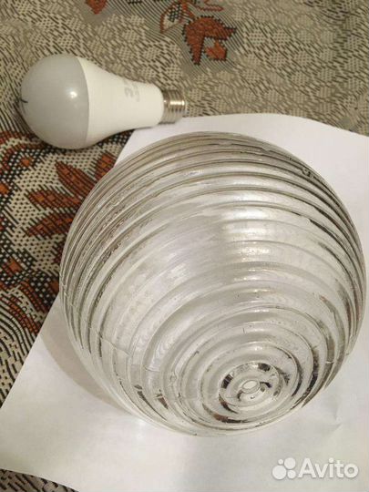 Плафон шар винтаж