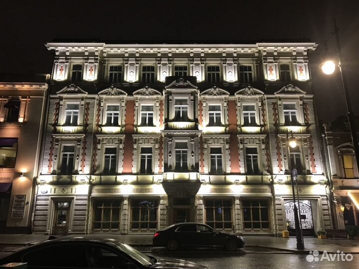 Комплект оборудования фасадной подсветки