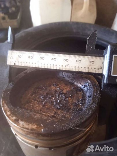 2 головки блока, 2 коленвала, 4 поршня