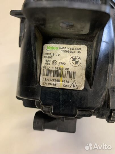 Фара противотуманная правая BMW X5 E70 7184318