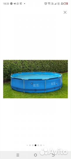 Каркасный бассейн новый
