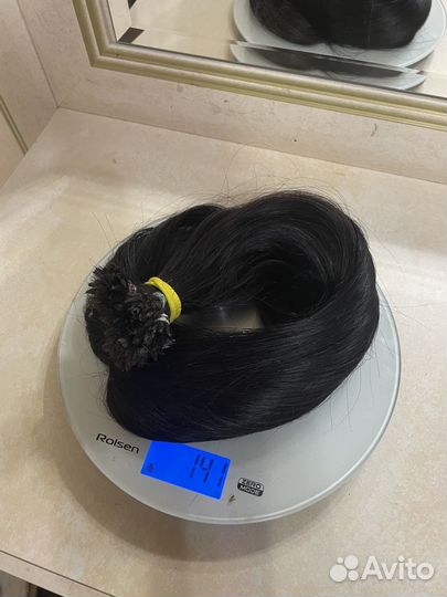 Волосы для наращивания 60см 140грамм