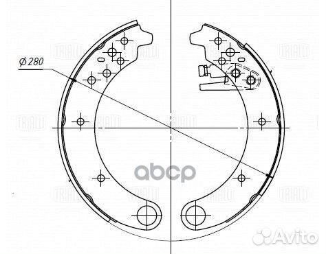 Колодки торм. для а/м УАЗ 3163 Patriot (16) (Р