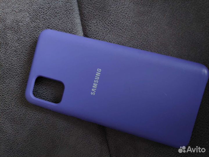 Чехол soft touch (не пачкается) на Samsung A51