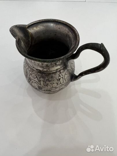 Молочник старинный, сливочник 