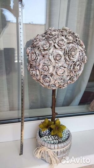 Интерьерные украшения из натуральных материалов