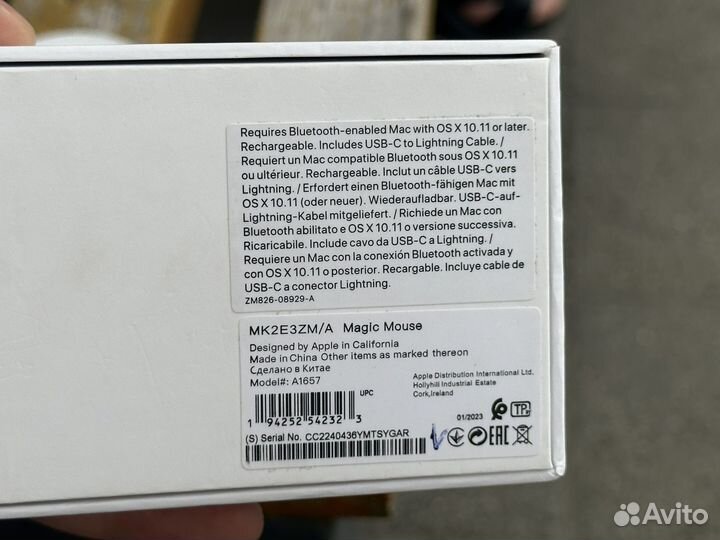 Мышь Apple magic mouse 3