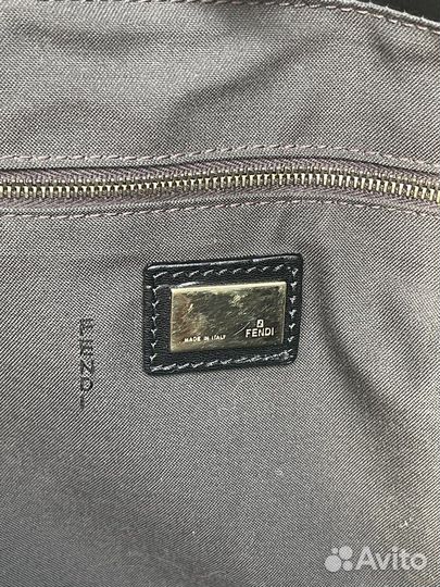 Женская сумка Fendi Vintage Leather Twins Tote