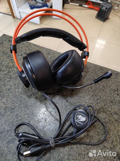 Проводные наушники cougar immersa TI черный