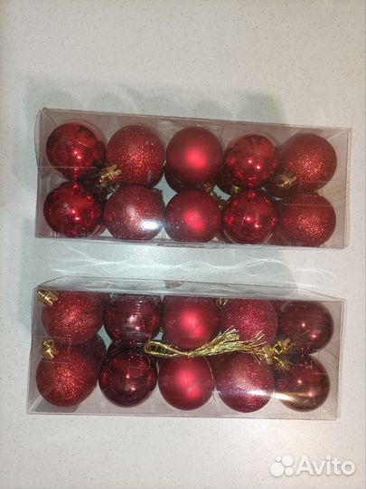 Новогодние шары на елку