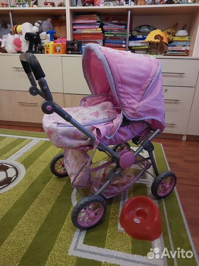 Коляска baby born + кукла baby born