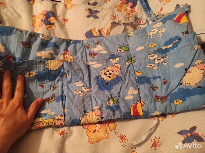 Бортики в детскую кроватку и органайзер