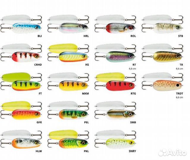 Блесна Rapala Nauvo 19 /PEL