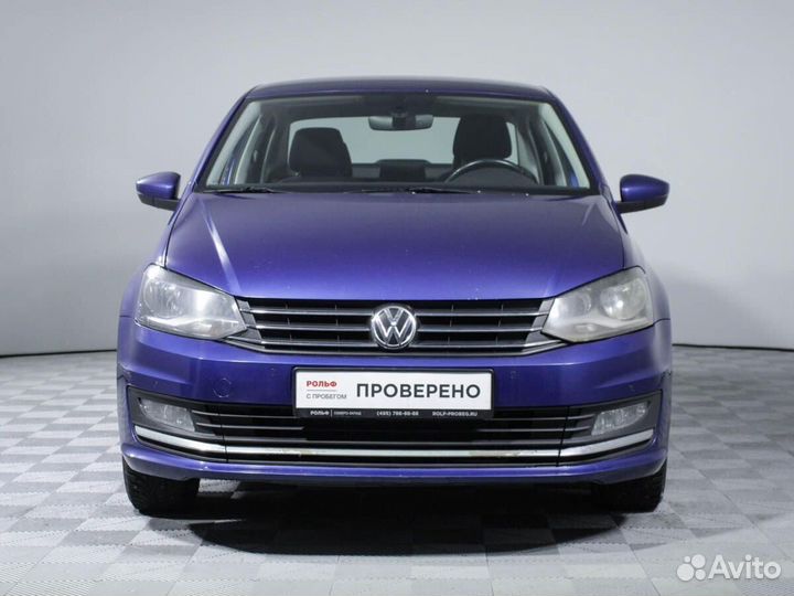 Volkswagen Polo 1.6 AT, 2017, 120 829 км
