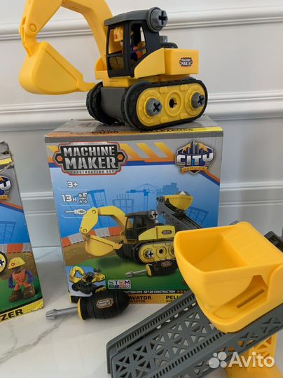 Конструктор Machine Maker Экскаватор/подъёмник