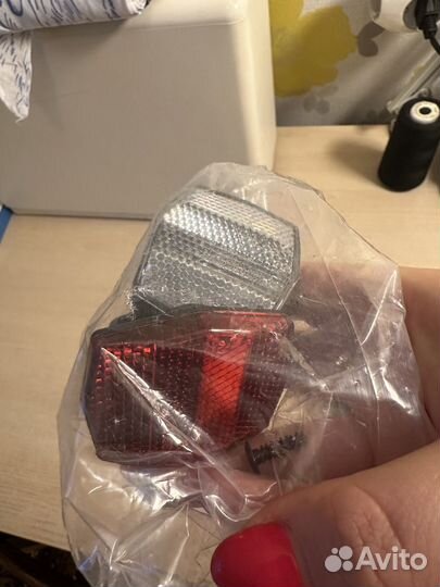 Звонок для велосипеда, катафоты