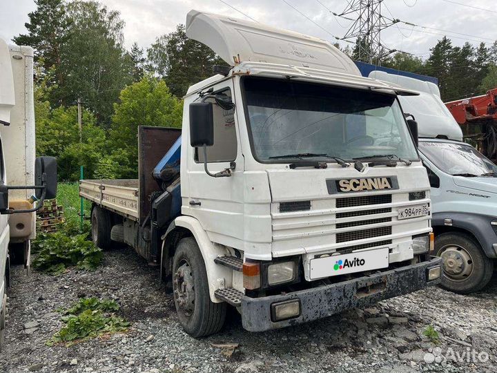 Scania P93 с КМУ, 1996