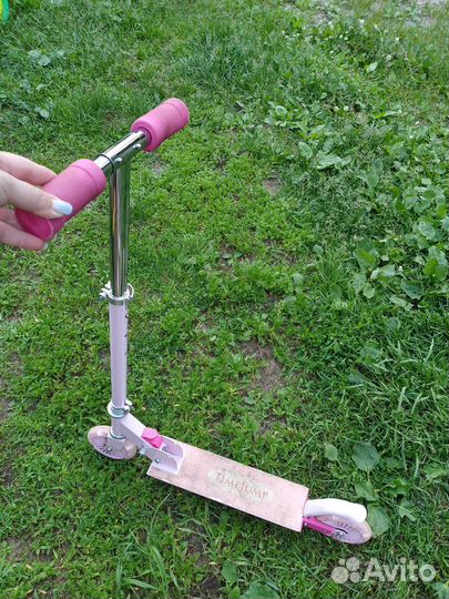 Самокат детский двухколесный для девочки