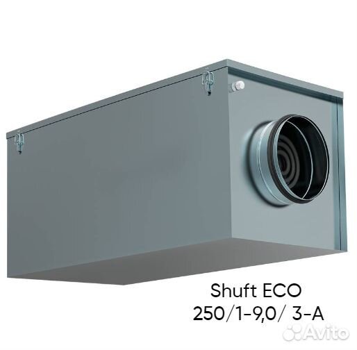 Установка приточная Shuft ECO 250/1-9,0/ 3-A