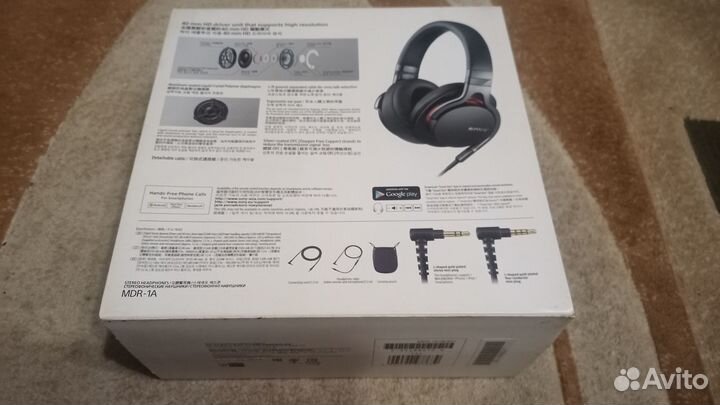 Наушники Sony MDR-1A