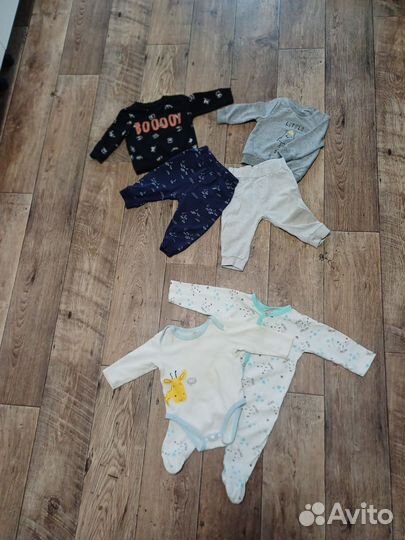 Костюмы детские на мальчика 3-6мес