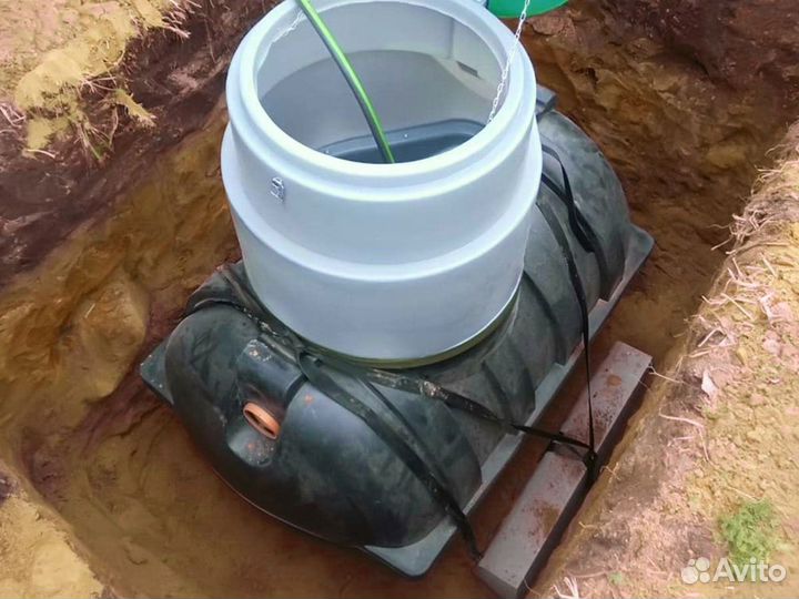 Септик эко Кит 4 дренажный