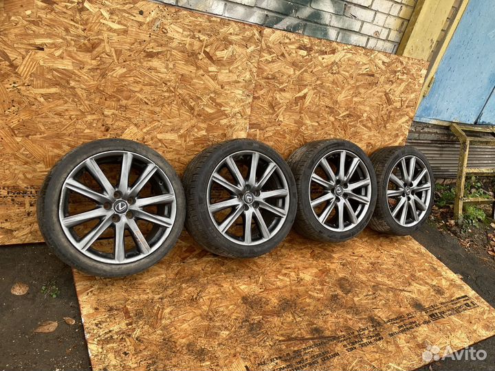 Колеса F-sport Lexus GS4 GS350 разноширокие r19