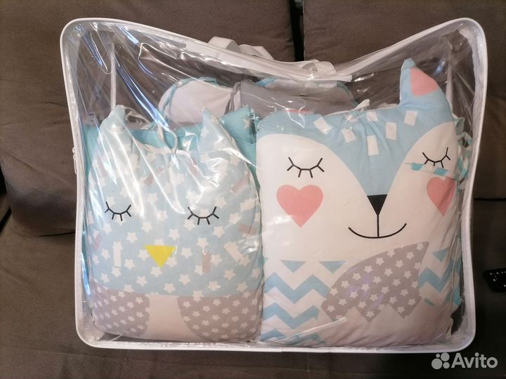 Бортики в кроватку