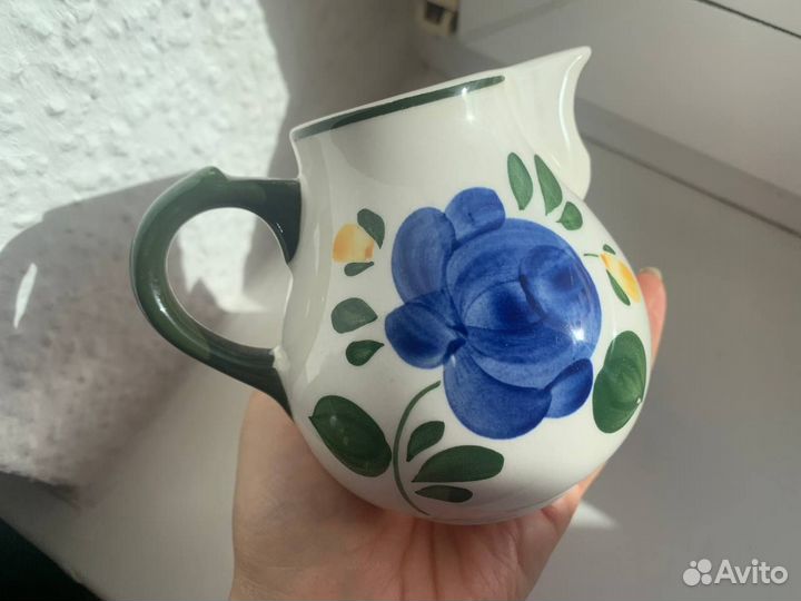 Сахарница, молочник 2 шт, Villeroy&Boch, винтаж