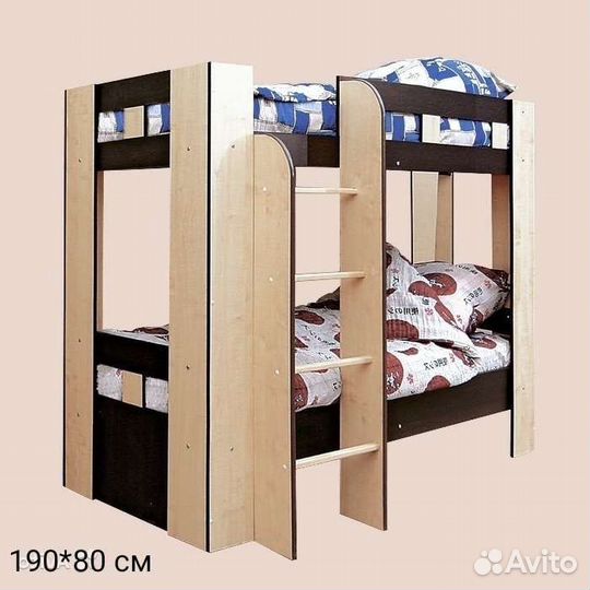 Кровать двухьярусная новая разные модели