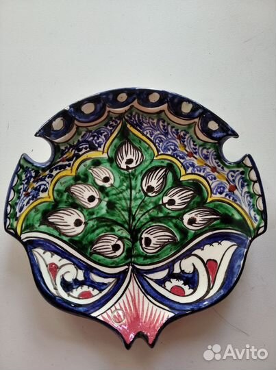 Пепельница сувенир фарфоровая