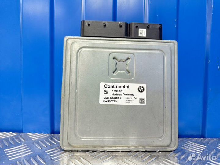 Блок управления двс Bmw 3 E90 2.0 N43B20AA 2010