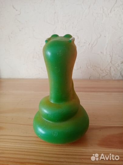 Удав, змейка, резиновая игрушка СССР. Лот 2