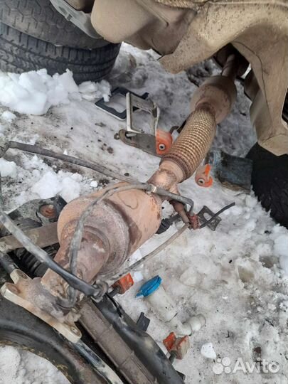 Выпускной коллектор с катализаторами polo 5 cwva