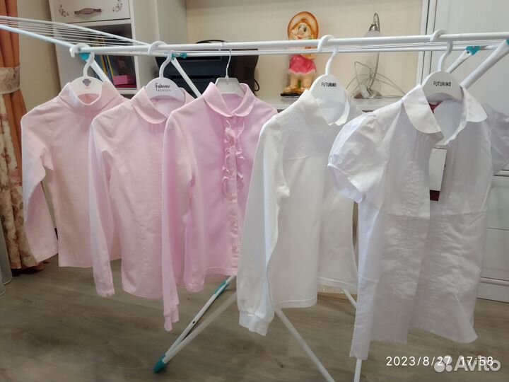 Блузки для школы р.122
