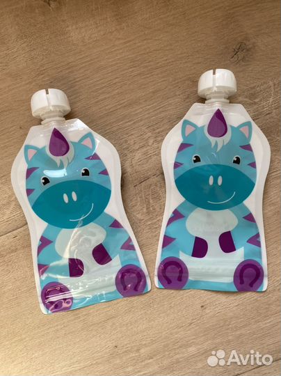 Многоразовые пакеты для детского питания