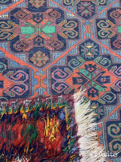 264. Ковер, сумах, дагестанский. 350х203 см