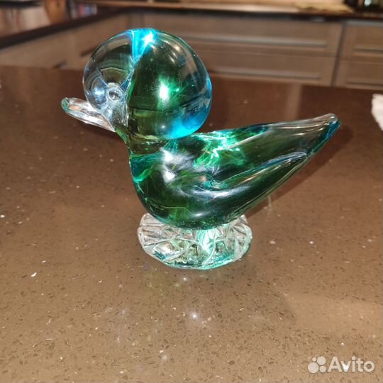 Утка муранское стекло